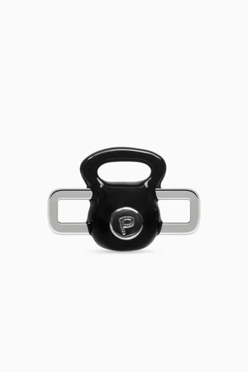 Kettle Bell Charm in Sterling Silver