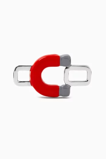 Magnet Charm in Sterling Silver