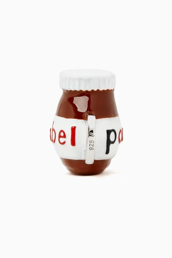 Nutella Charm in Sterling Silver