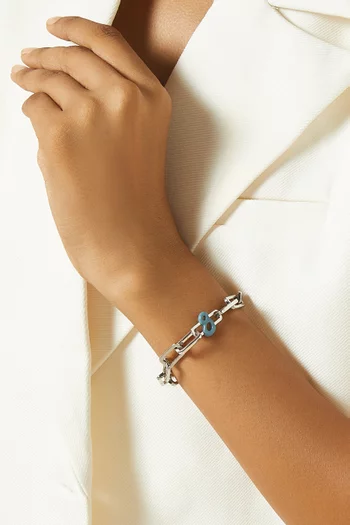 Number 8 Charm in Sterling Silver