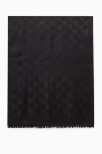 وشاح كالا طويل حرير وصوف