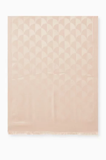 وشاح كالا طويل حرير وصوف