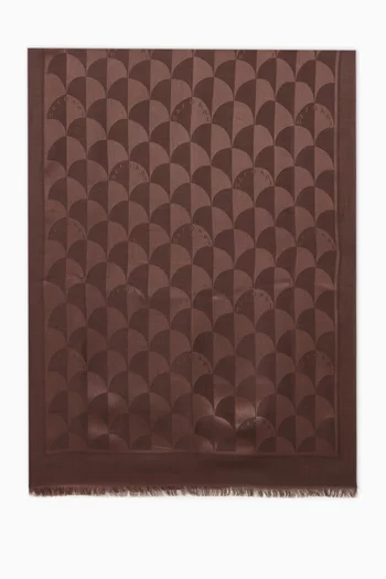 وشاح كالا طويل حرير وصوف