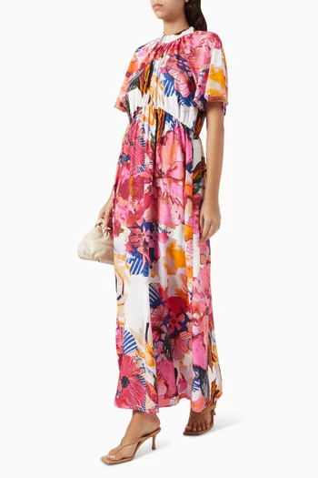 Yasdelphi Floral-print Maxi Dress