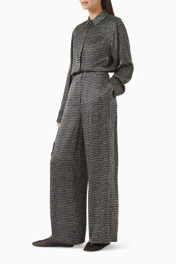 Ellis Printed Pants in Viscose