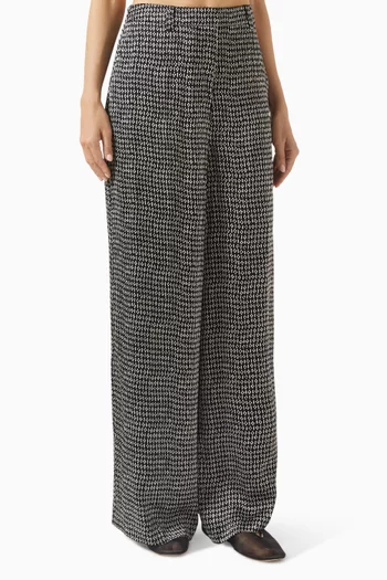 Ellis Printed Pants in Viscose