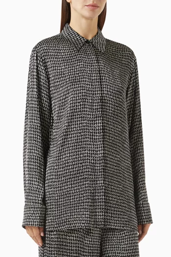 Esme Printed Shirt in Viscose