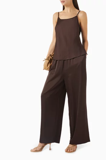 Paige Pants in Satin