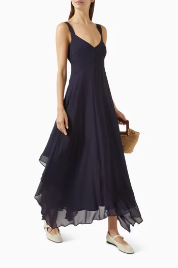 Riley Handkerchief Dress in Viscose