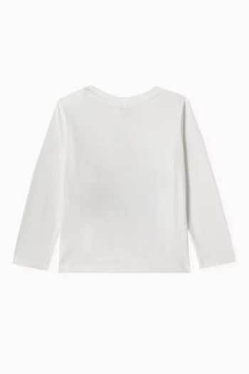 Bird Logo Graphic-print T-shirt in Cotton