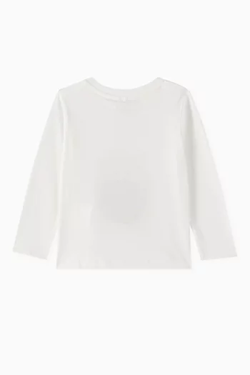 Beaver Printed T-shirt in Cotton