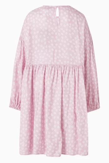 فستان بنقشة زهور بالكامل