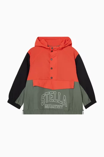 Colourblock Windbreaker Jacket