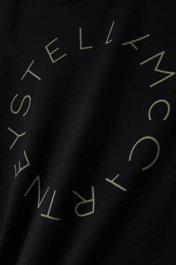 Circle Logo-print T-shirt in Organic Cotton