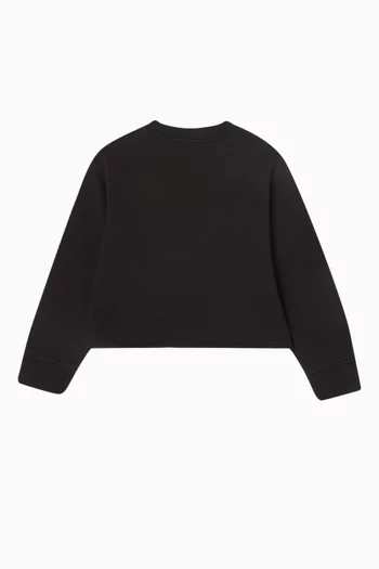Logo Sweatshirt in Cotton