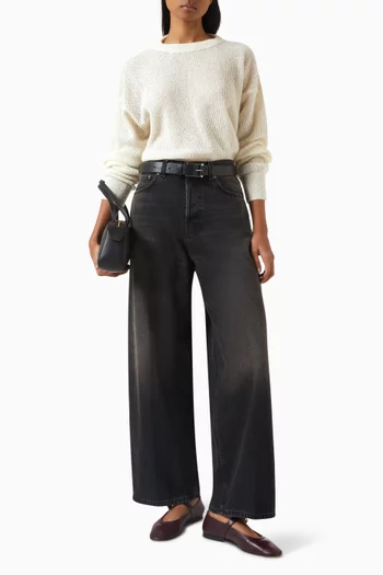 Bethany Wide-leg Jeans in Denim