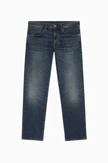 x Beckham Slim-fit Jeans in Stretch Denim