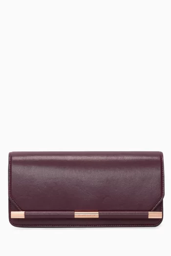 202 Clutch Bag in Leather