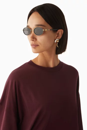 Rea Sunglasses in Acetate & Metal