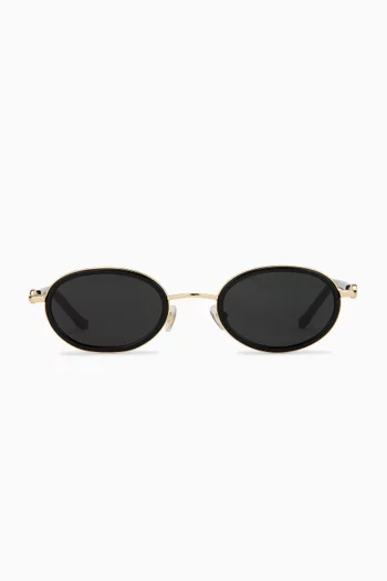 Rea Sunglasses in Acetate & Metal