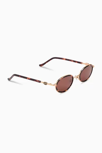 Rea Sunglasses in Acetate & Metal