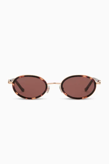 Rea Sunglasses in Acetate & Metal