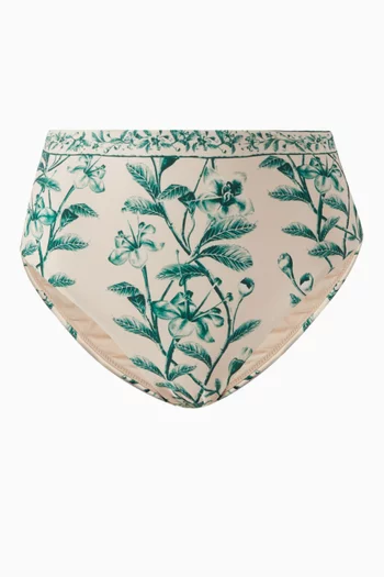 Magenta Ceiba Bikini Briefs