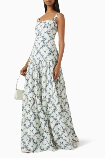 Lima Gloriosa Maxi Dress in Linen