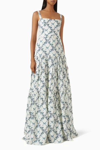 Lima Gloriosa Maxi Dress in Linen