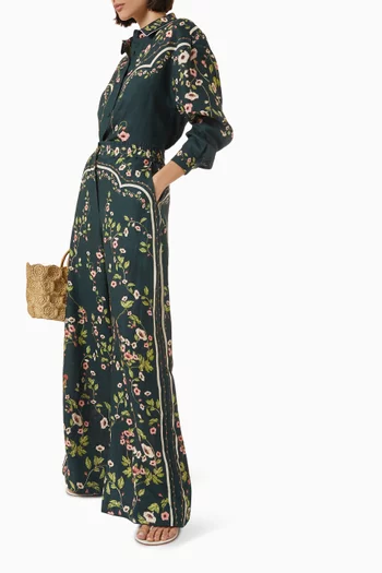 بنطال توتا موسكيتيرو كتان