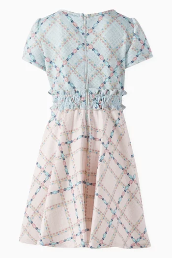 Gemstone Print Dress in Cotton