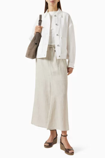Monili Jacket in Cotton Organza