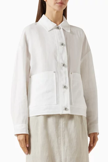 Monili Jacket in Cotton Organza