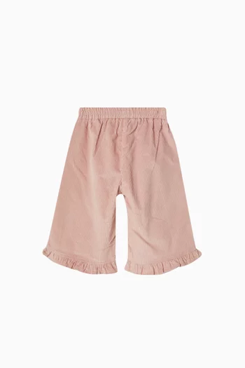 Ruffle Pants in Corduroy