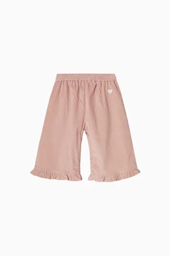 Ruffle Pants in Corduroy