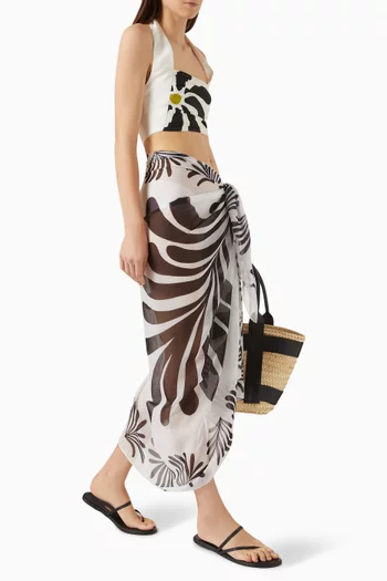 Luana Sarong in Recycled Polyester