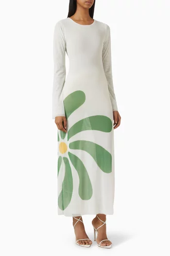 Tania Sheer Dress in Mesh