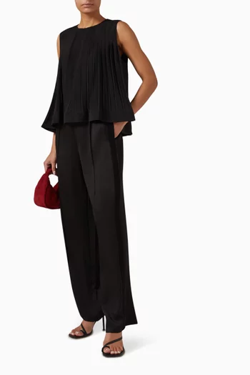 Mid-rise Relaxed Pants