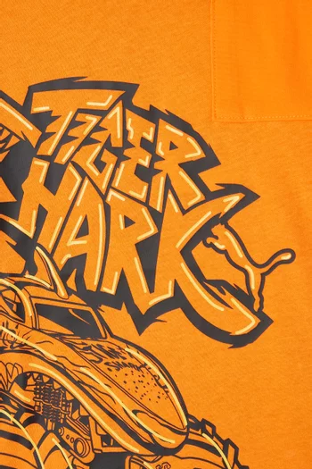 تي شيرت بطبعة بوما x هوت ويلز