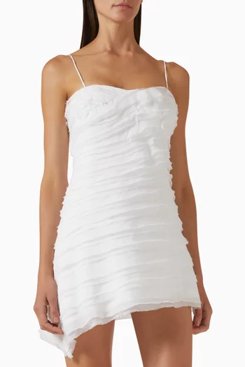 Yealana Mini Dress in Viscose Organza