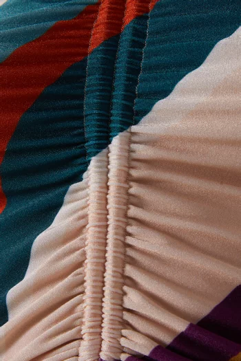 Striped One-piece Swimsuit