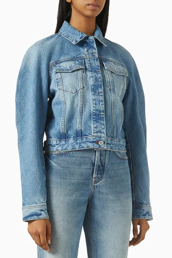 La Veste De-nîmes Jacket in Denim