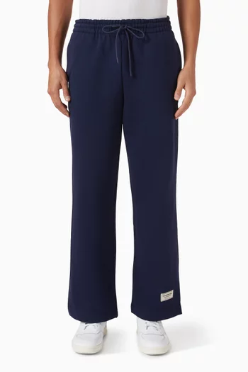 Wide-leg 29.5" Pants in Organic Cotton-blend