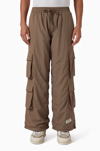 29.5" Wide-leg Pocket Pants in Recycled Nylon