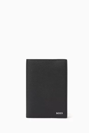 Zair Passport Holder in Leather