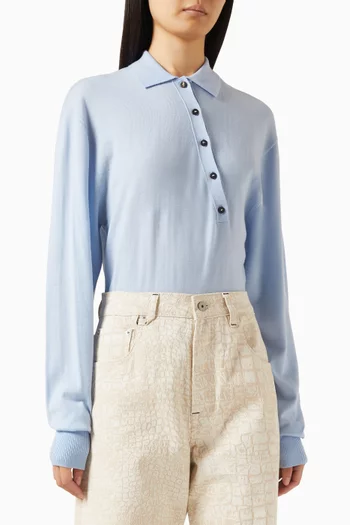 Le Body Tordu in Merino-wool