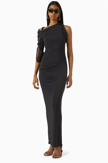 La Robe Drapeado Dress in Viscose Blend