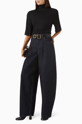 Le T-shirt Spallina in Viscose Jersey