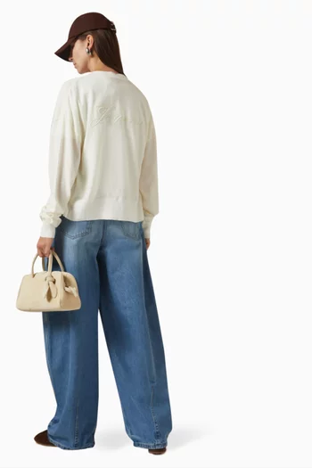 Le Cardigan Brode in Wool Blend
