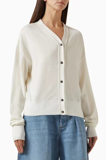 Le Cardigan Brode in Wool Blend